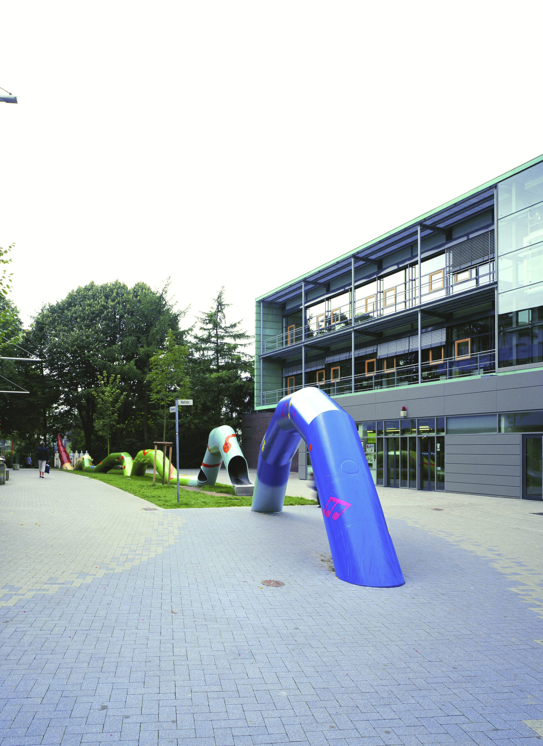 Fußgängerzone und Spielschlange Velbert