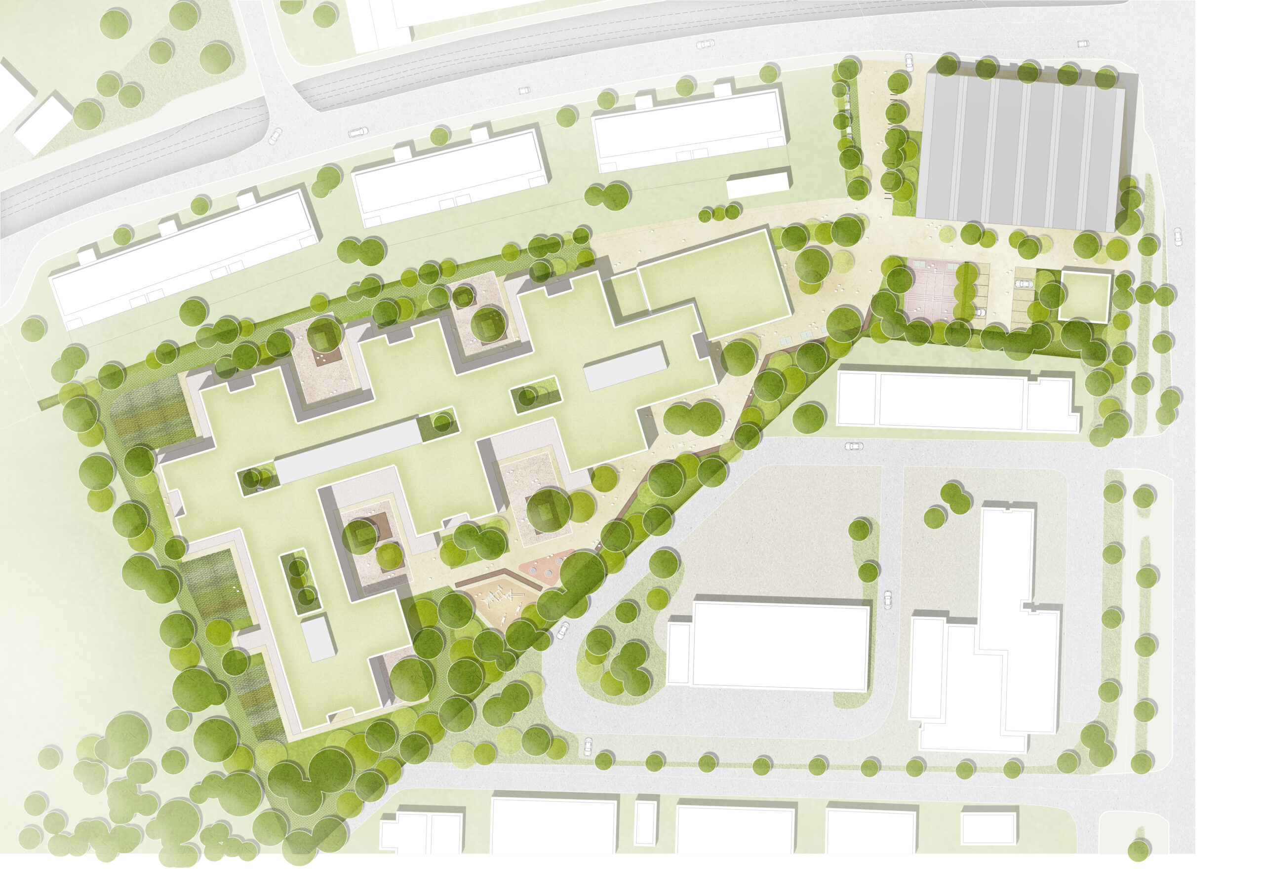 Lageplan Fitzmaurice GS