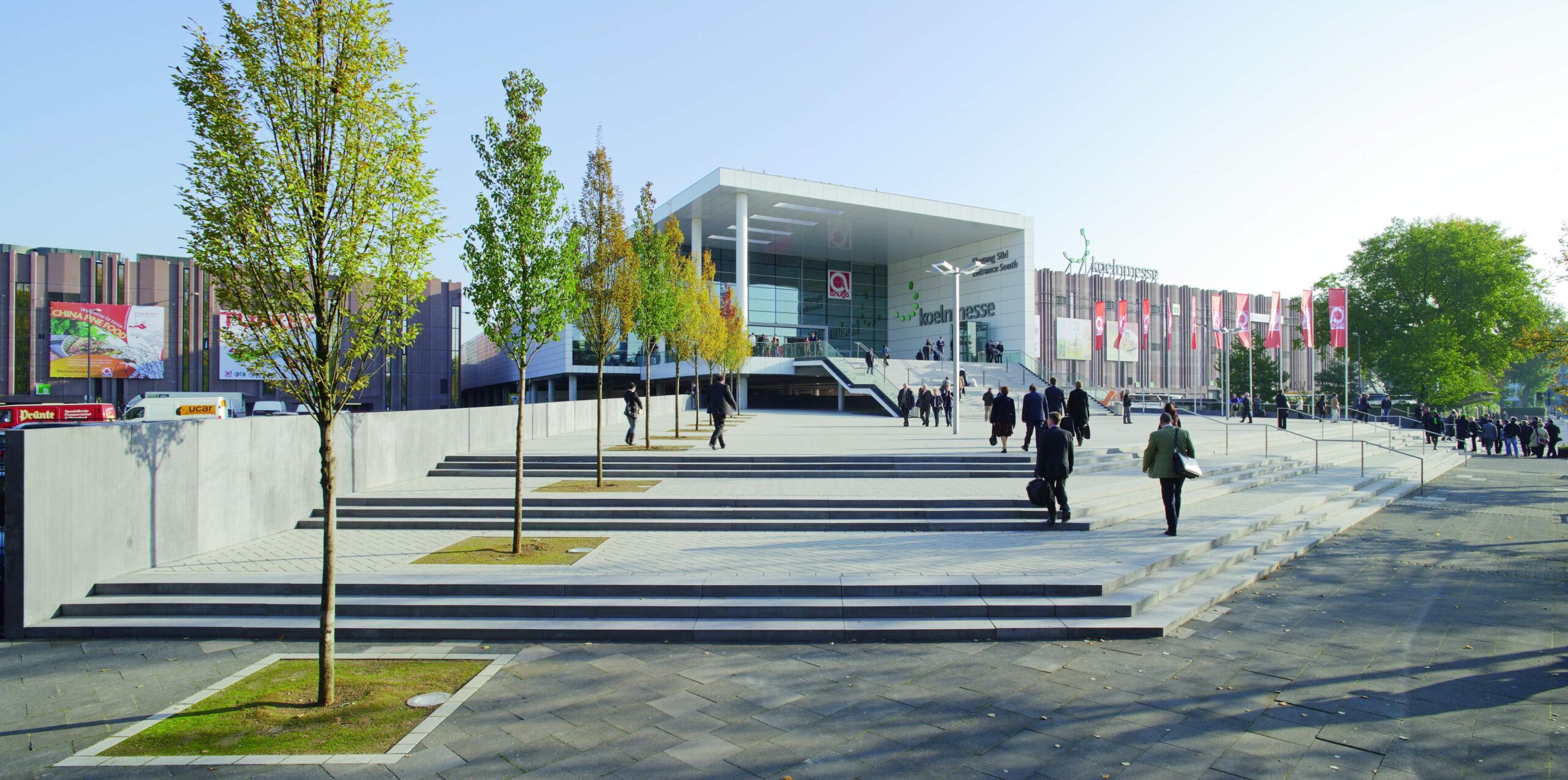 koelnmesse Eingang Süd