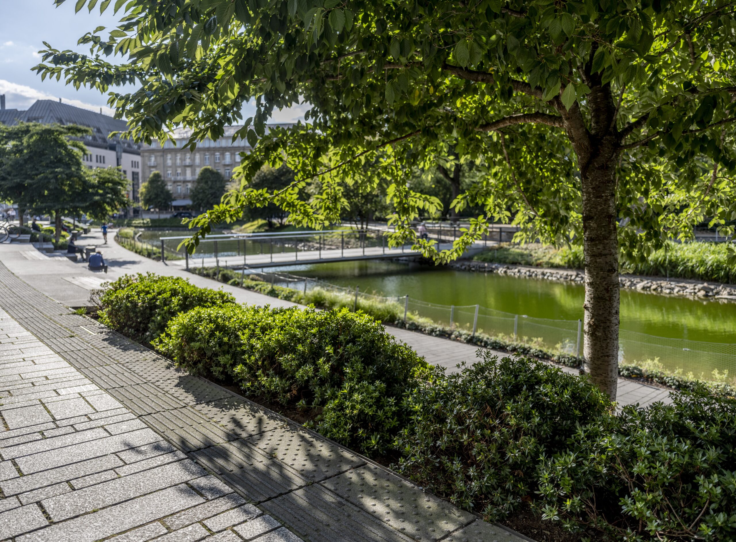 Sanierung Freianlagen Landskrone - Kö Bogen