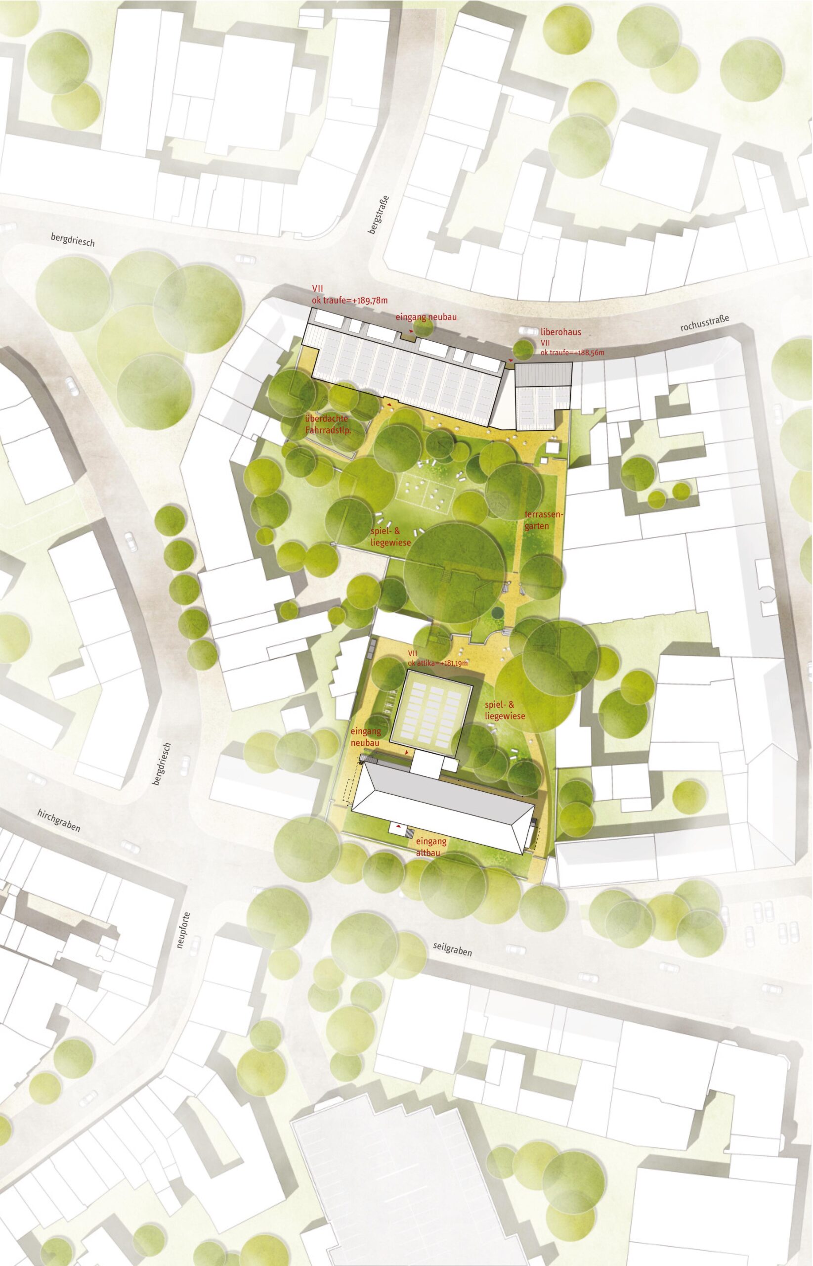 Lageplan Landeswettbewerb Aachen