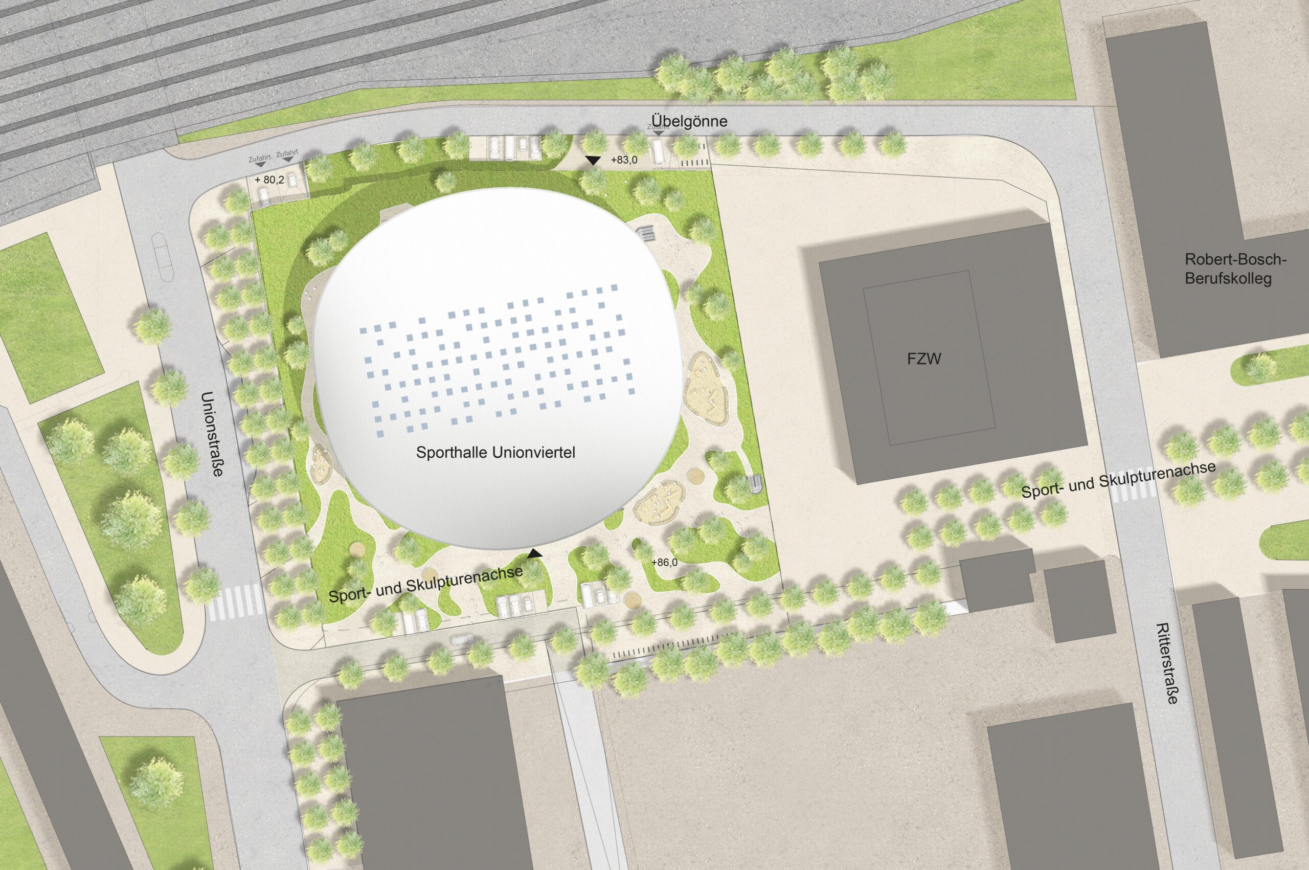 4-fach Sporthalle Unionviertel, Dortmund