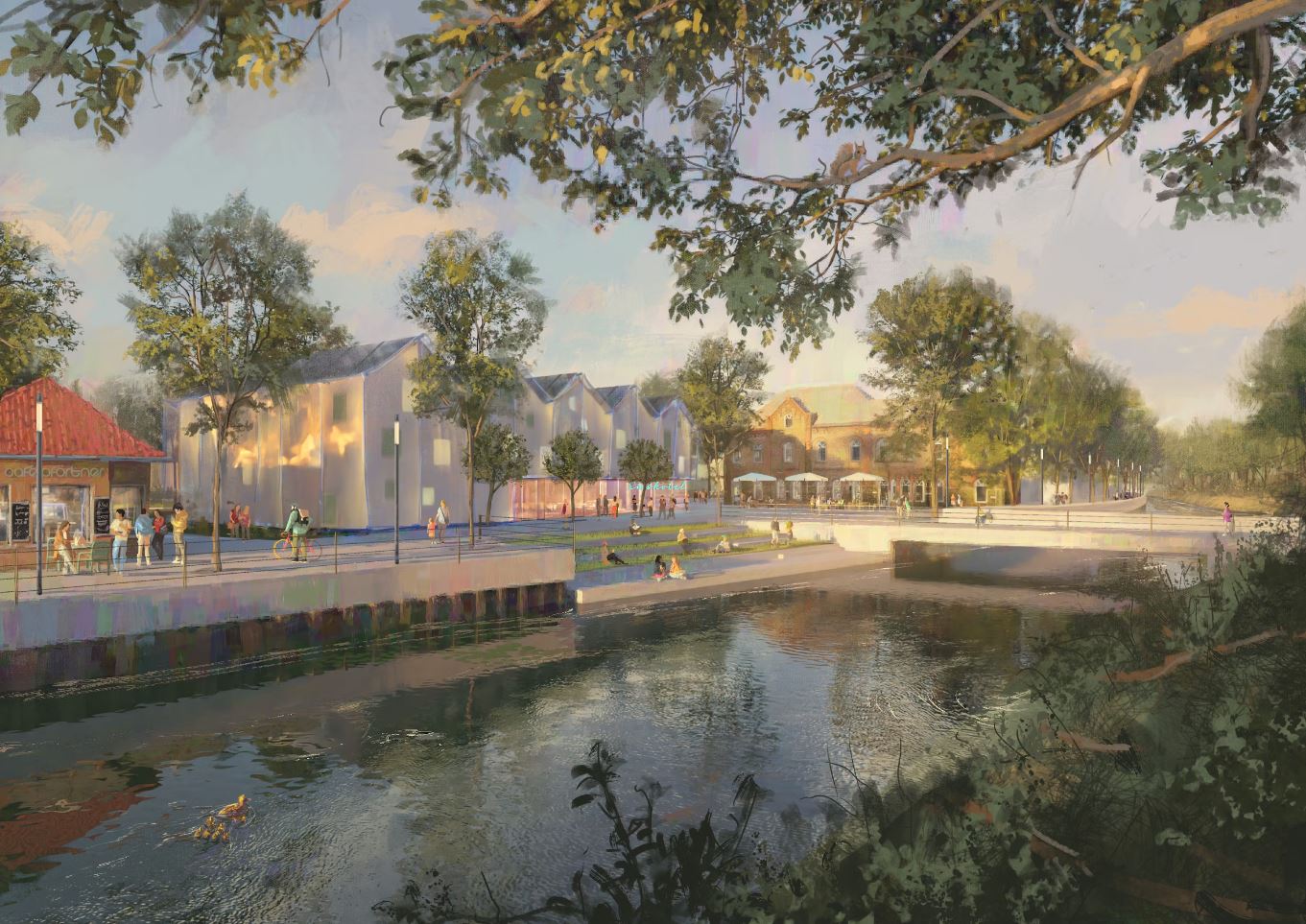 Revitalisierung Brinkhaus-Areal in Warendorf