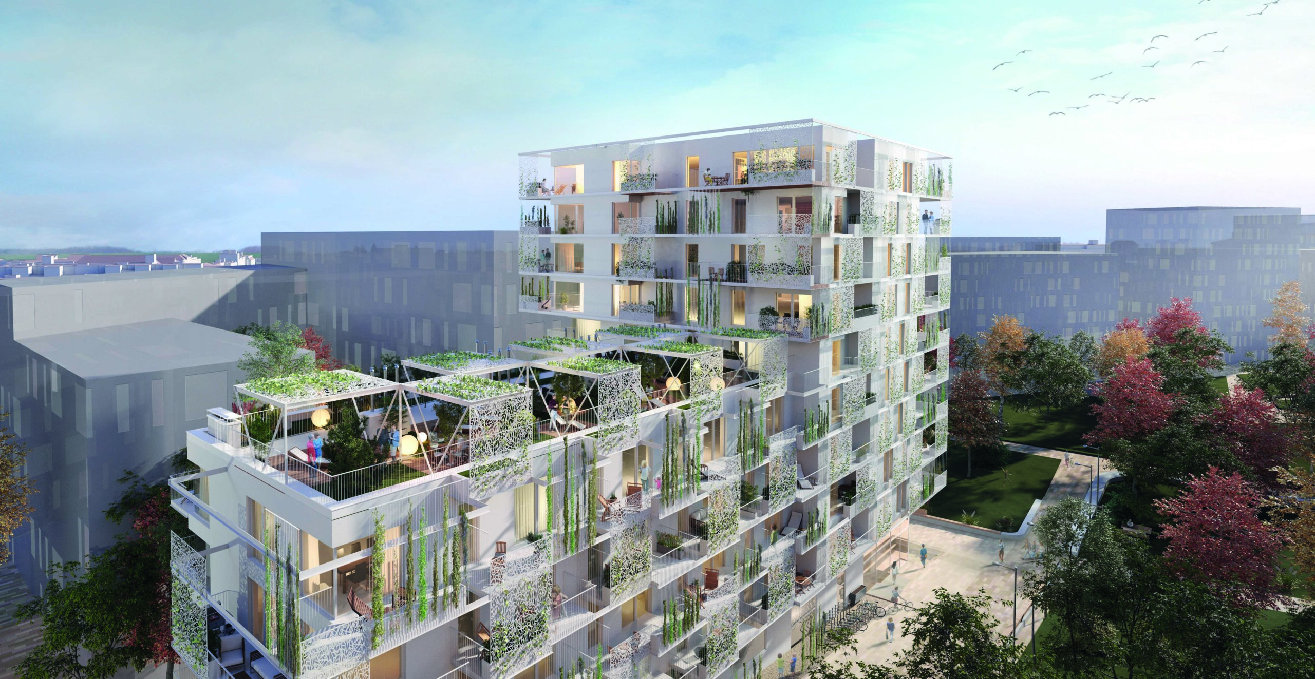 Village Wien Perspektive