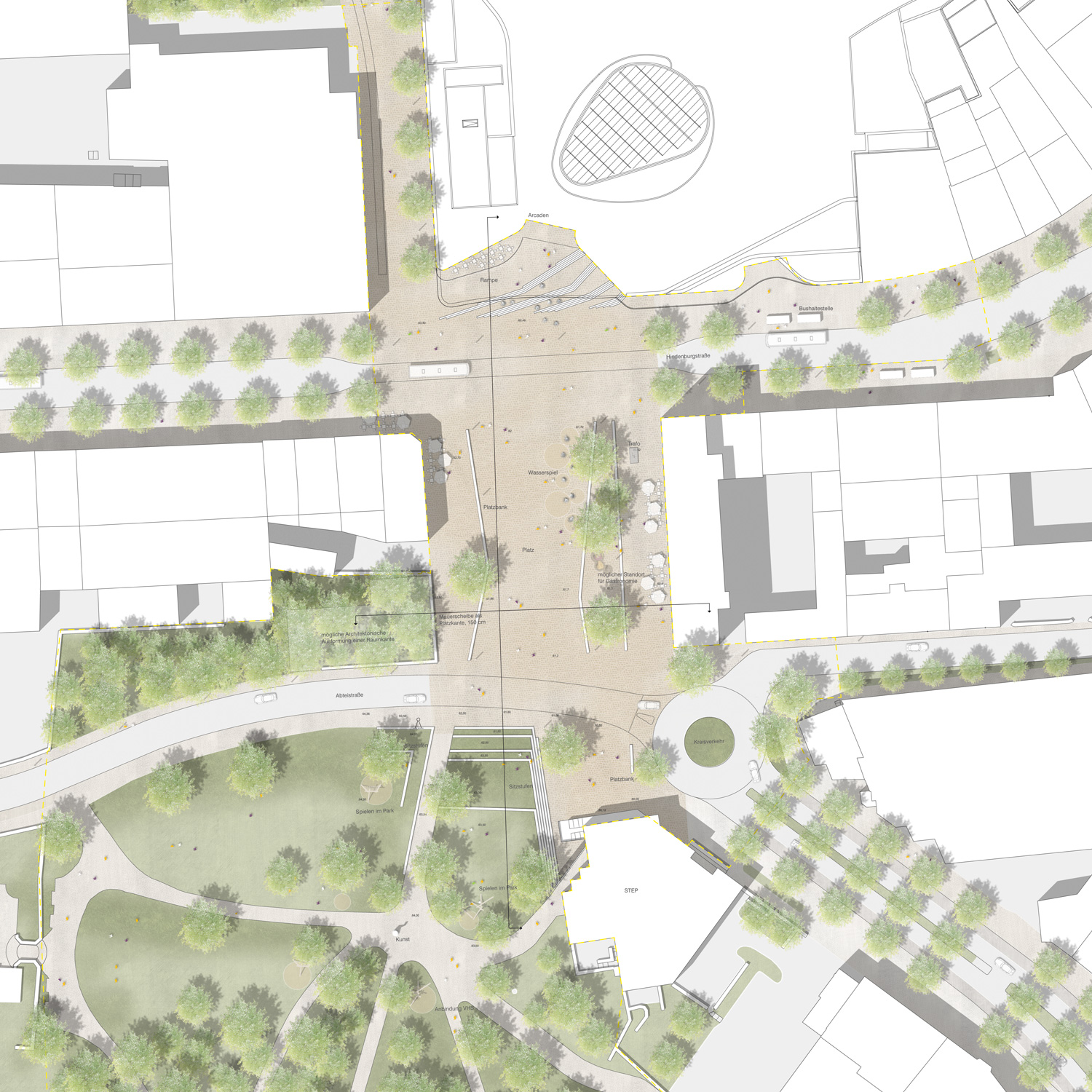 Sonnenhausplatz Mönchengladbach