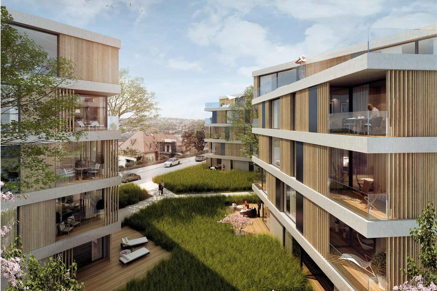 Wohnbebauung Stafflenbergstraße