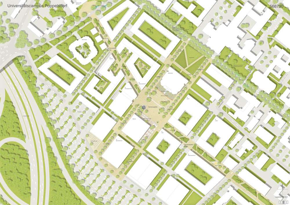 Universitätscampus Bonn Poppelsdorf