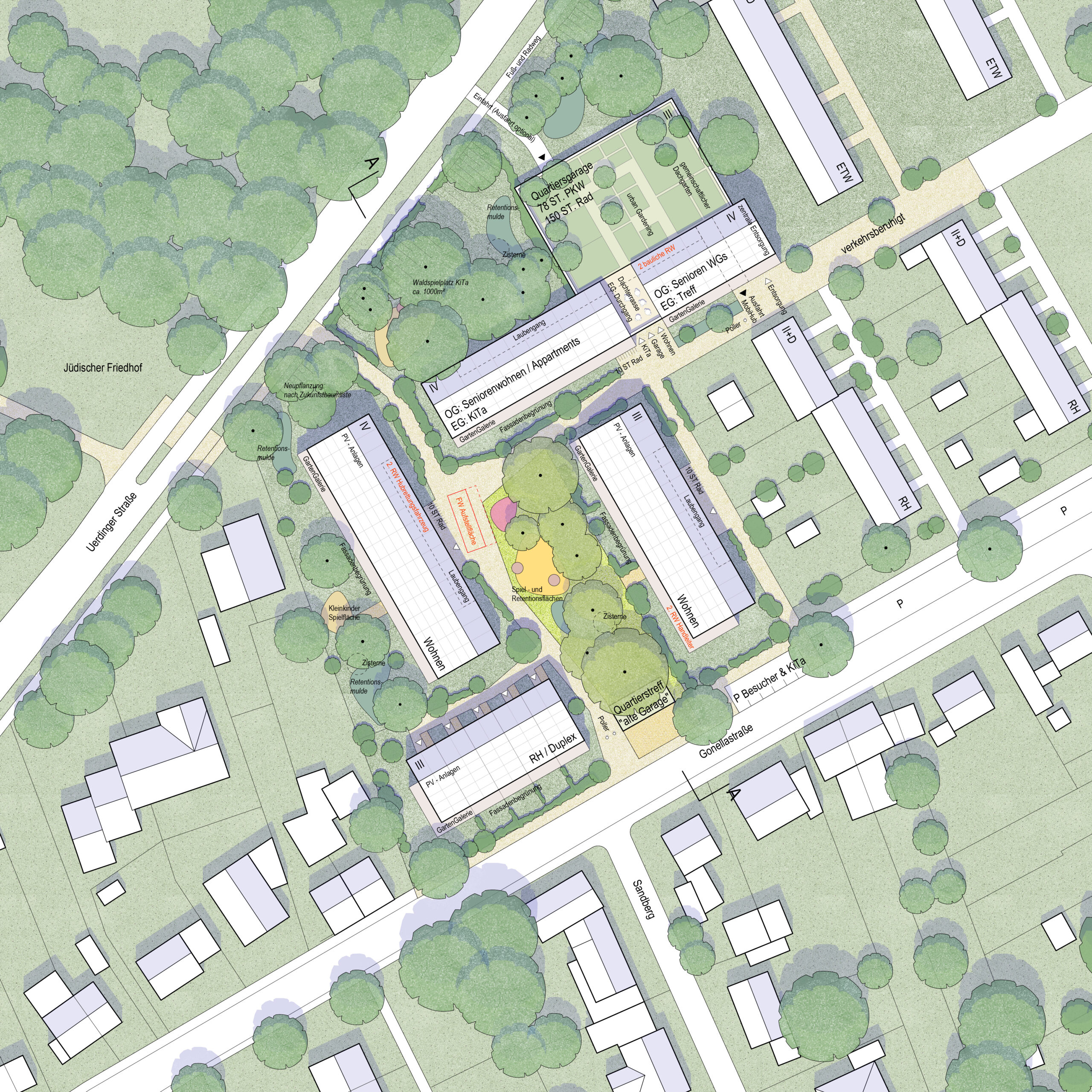 Quartier "Blaue Blume" Meerbusch