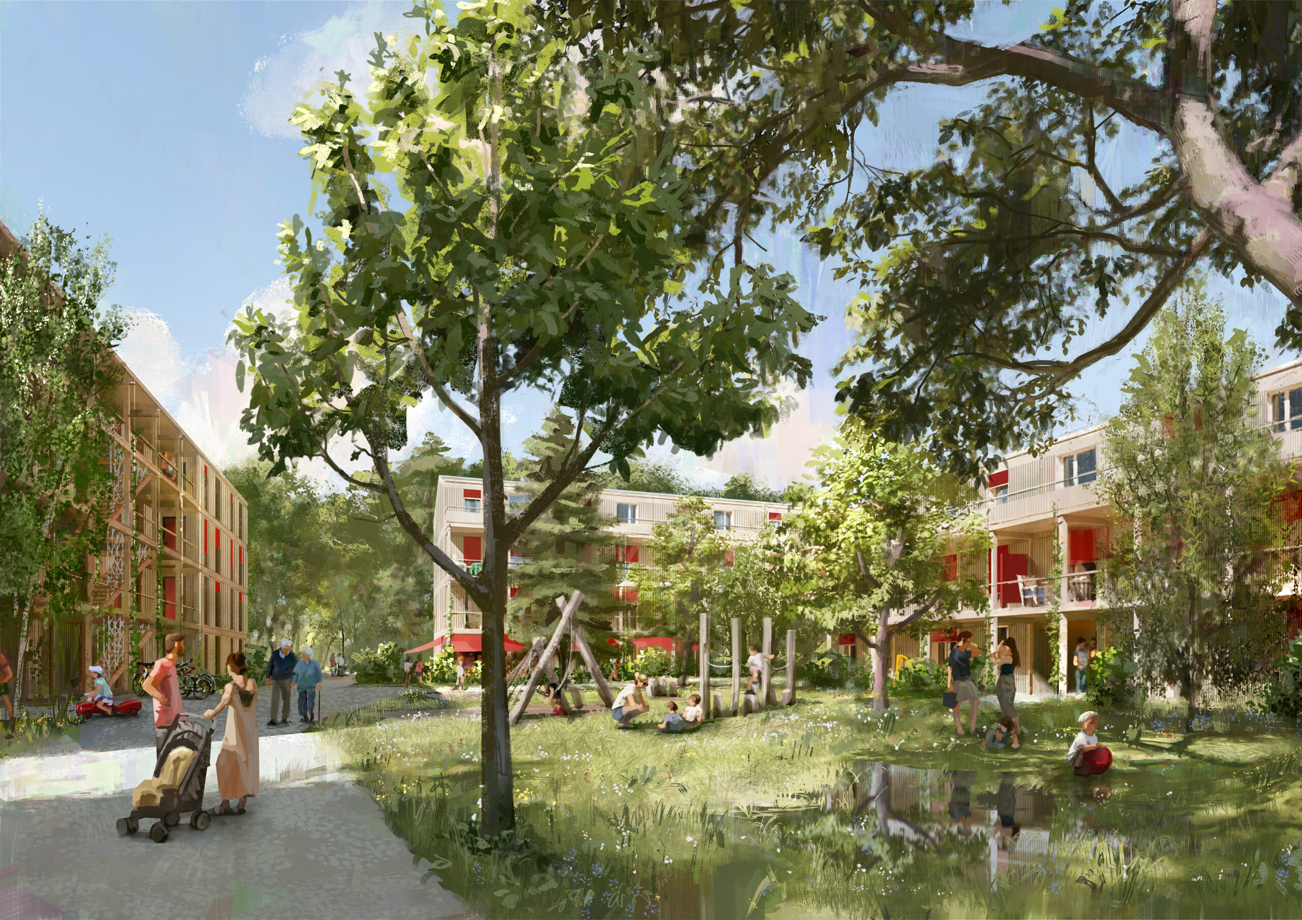 Quartier "Blaue Blume" Meerbusch