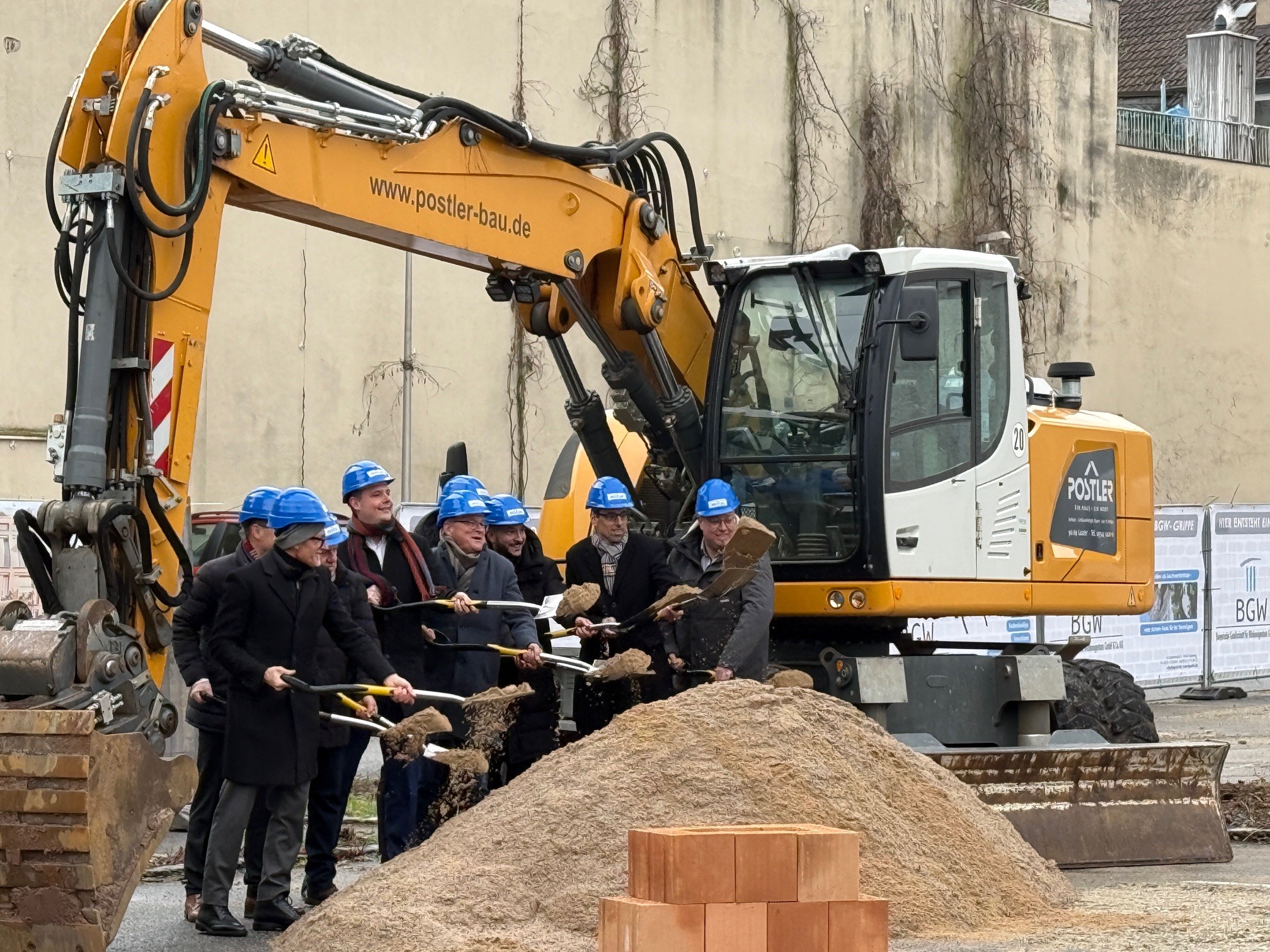 Spatenstich LuiOne in Bamberg