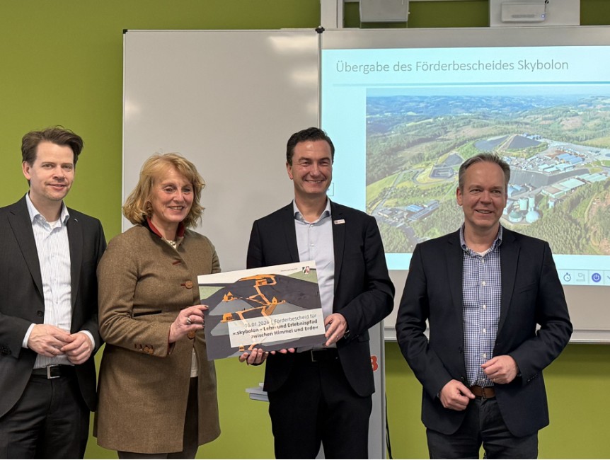 übergabe förderbeschei skybolon metabolon