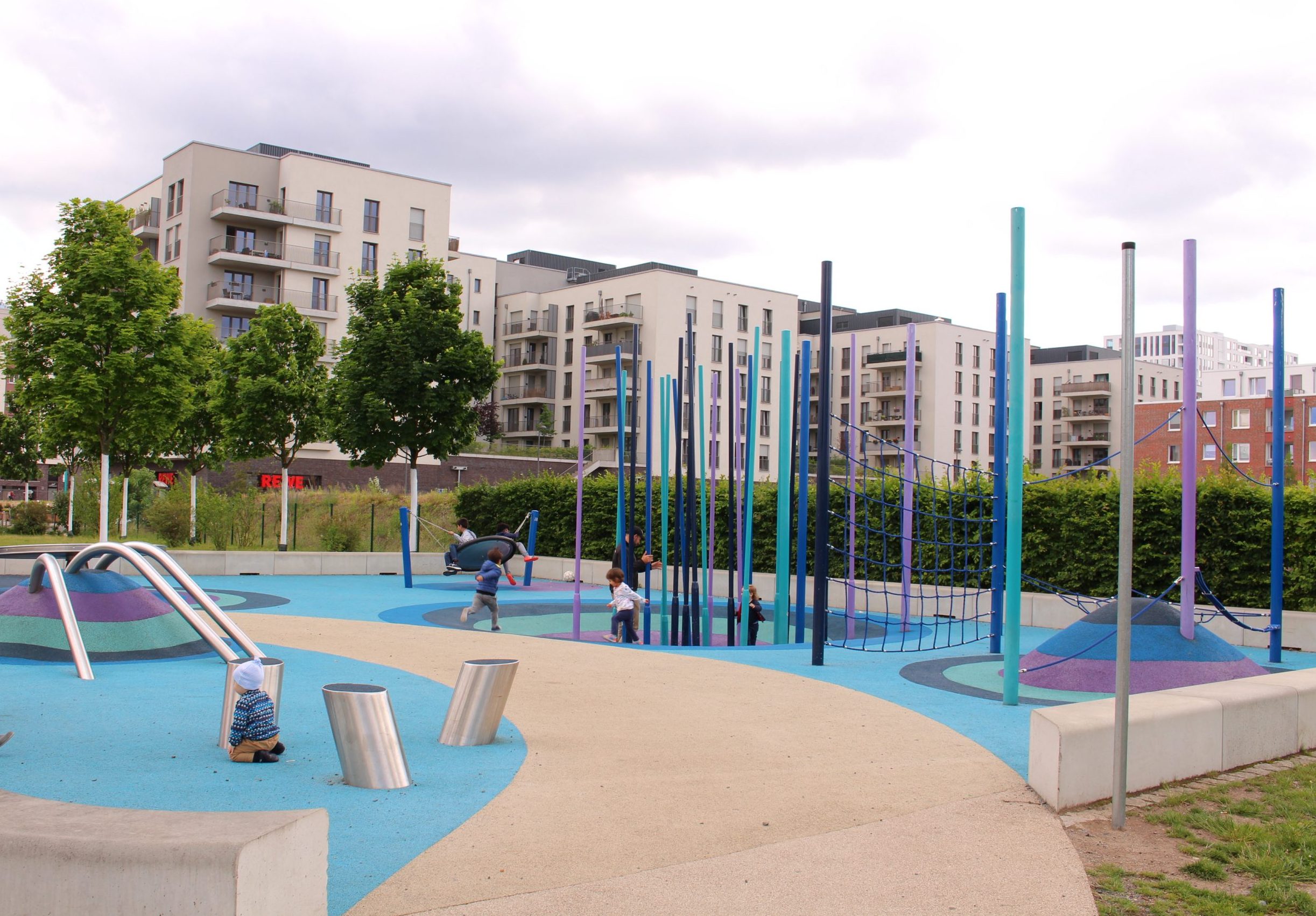 Taschenpark und Zeppelinpark Frankfurt-Bockenheim