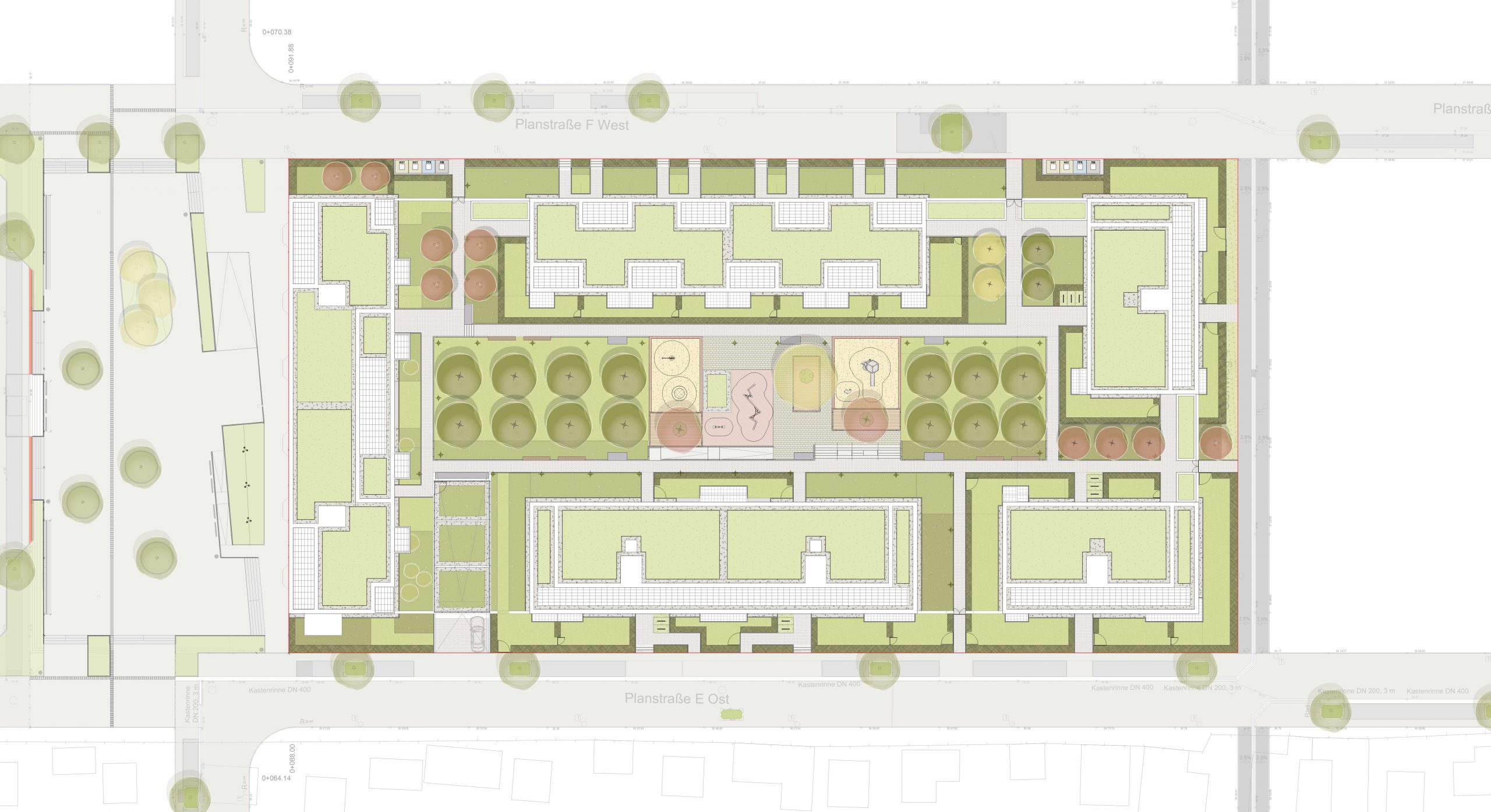 Lageplan 6 Seen Wedau BF 7.1