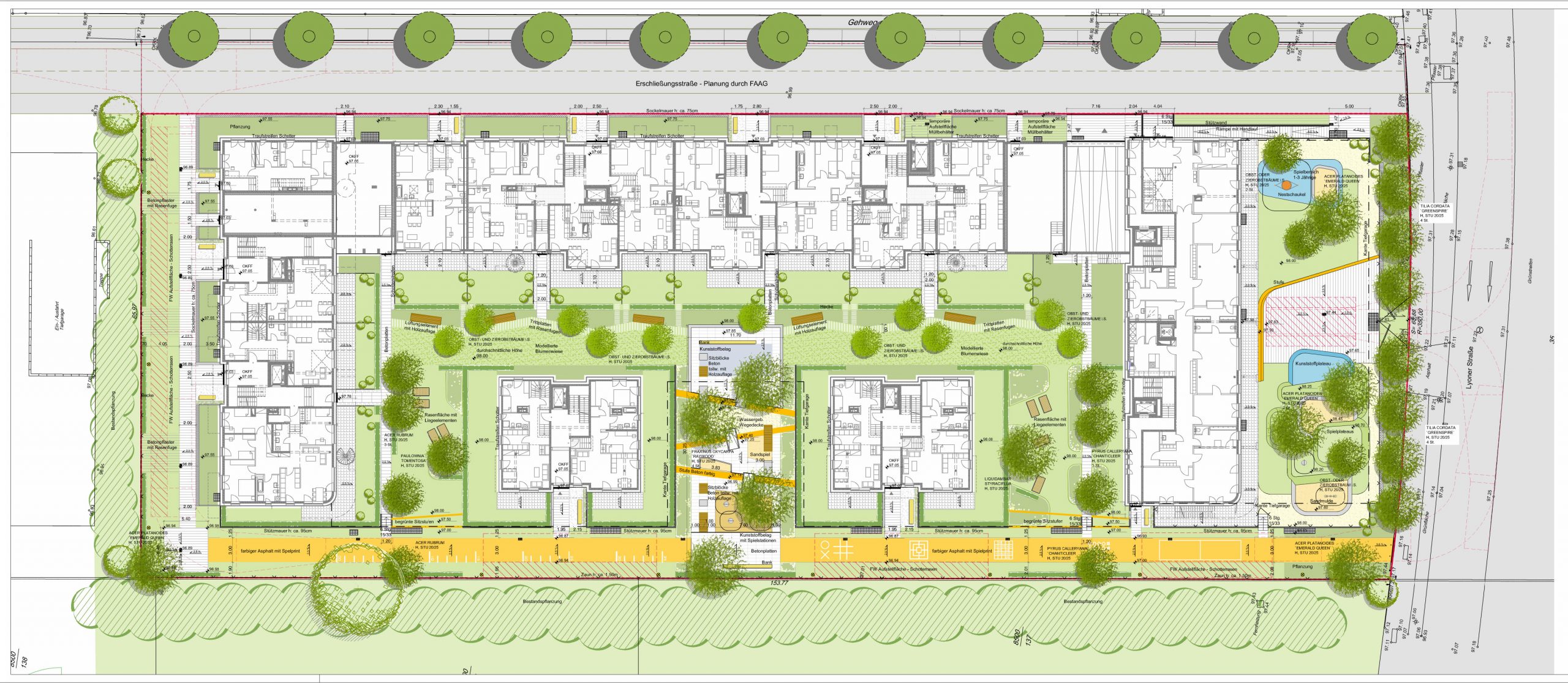 Lageplan Lyoner Carrée