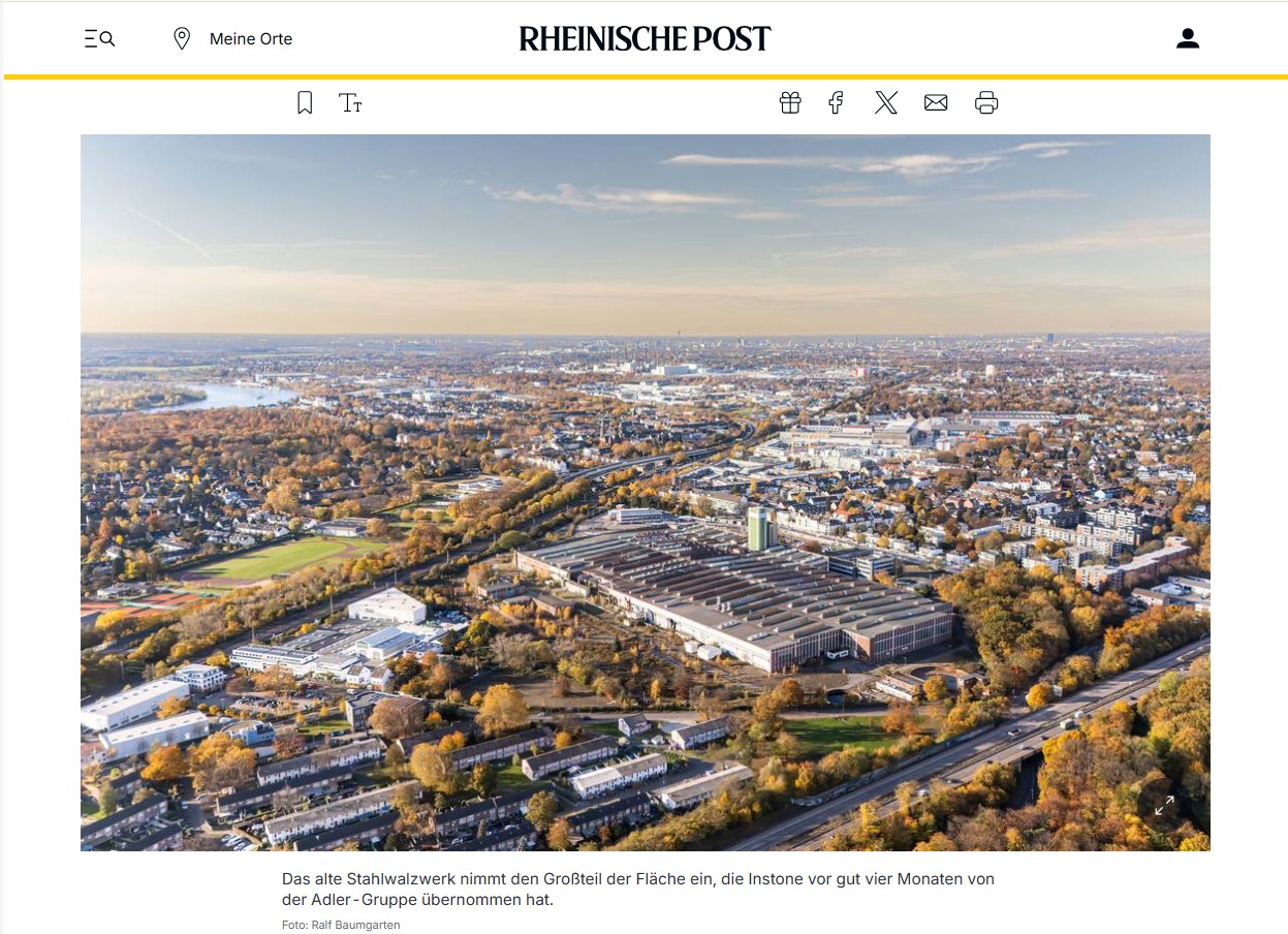 Medienecho Benrather Gärten, Rheinische Post, 26.3.26