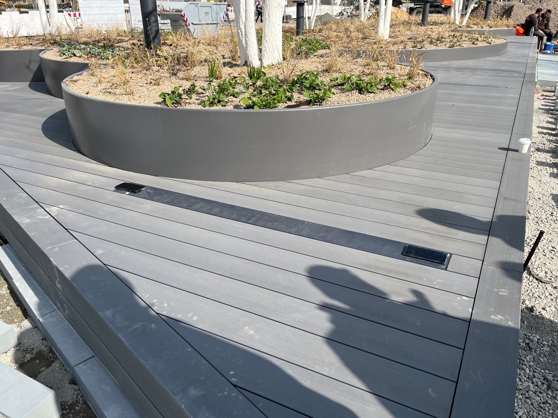 solarmodule auf dem zentralcampus der universität köln