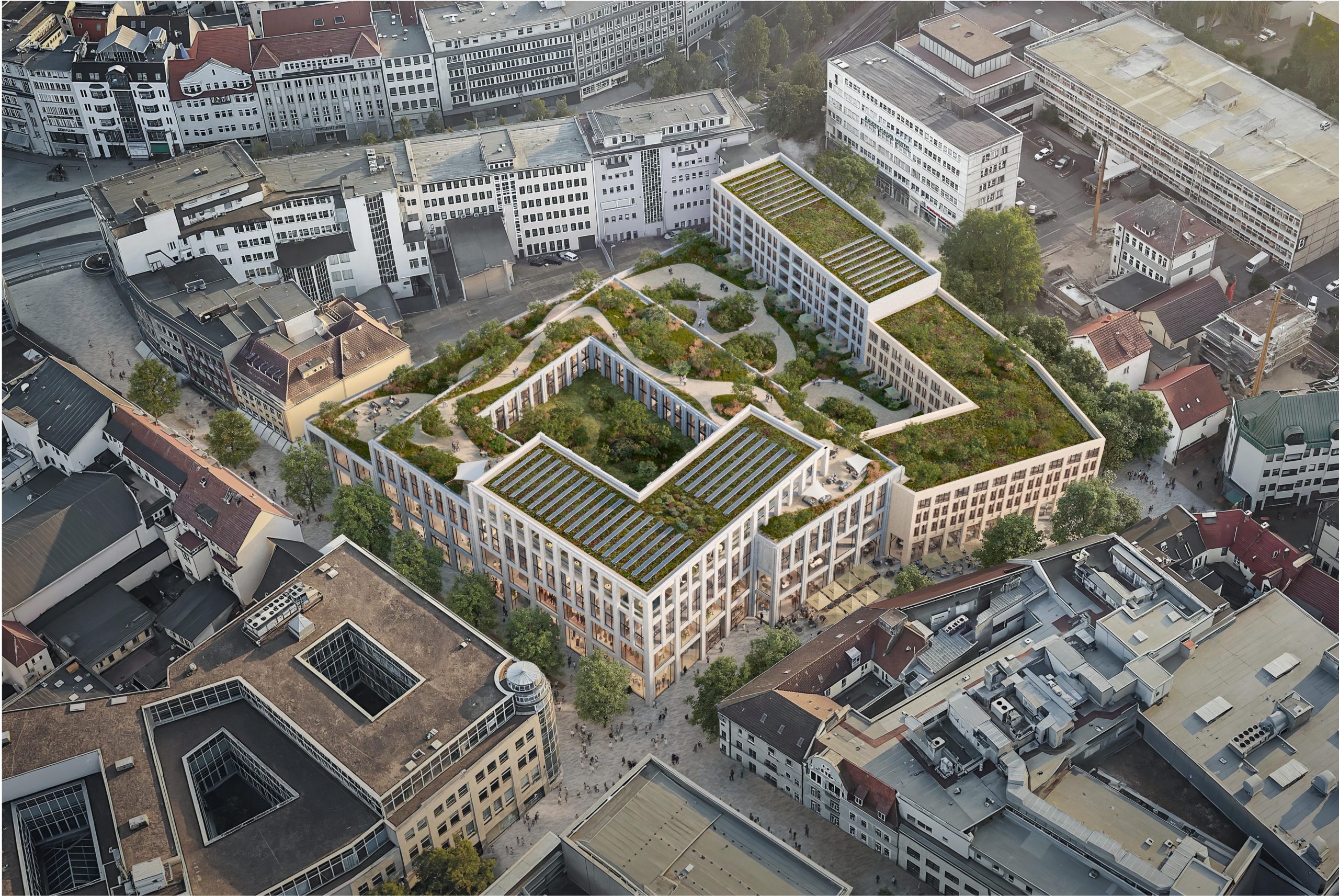 wettbewerb mixed used quartier bielefeld