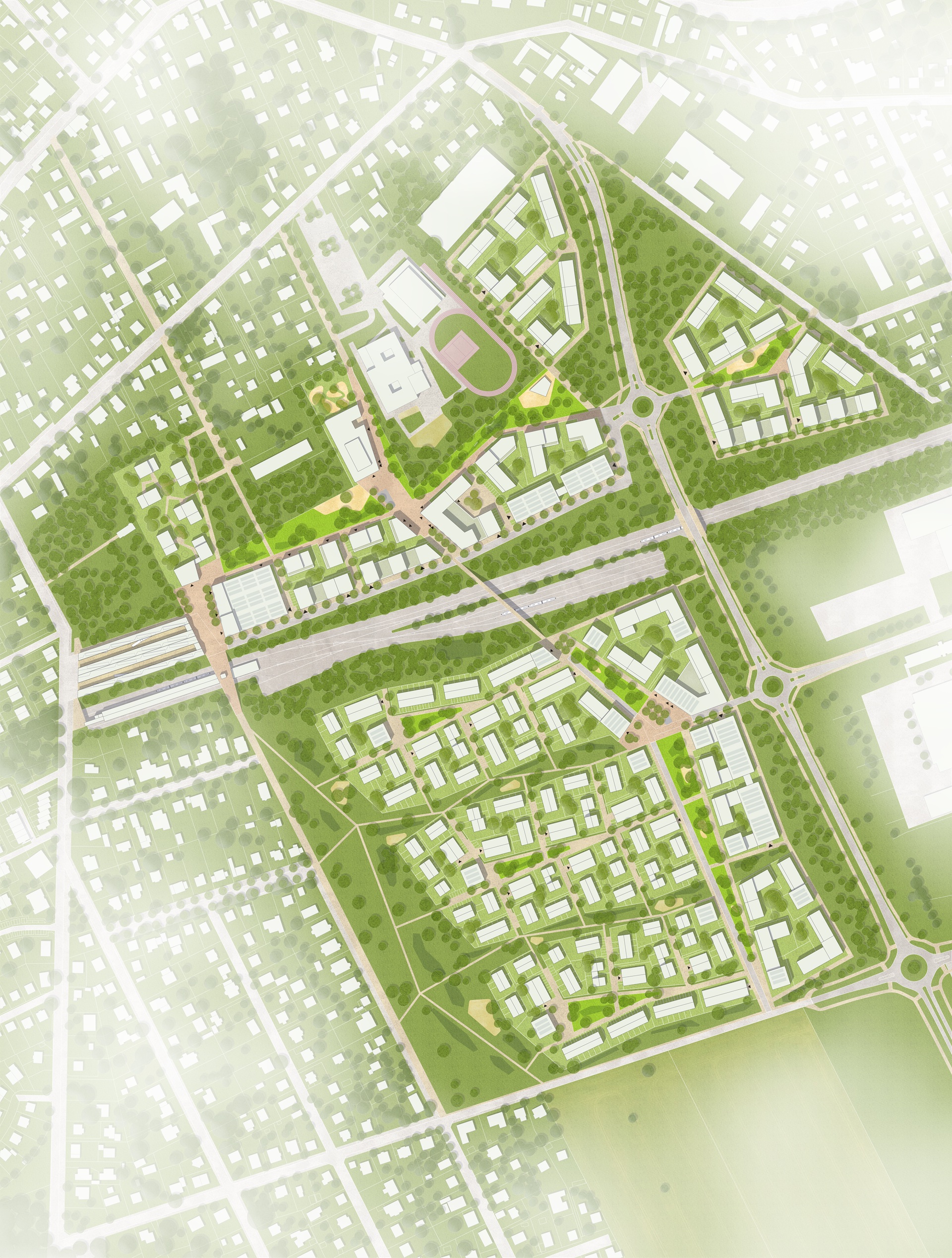 lageplan s-bahn-quartier stahnsdorf