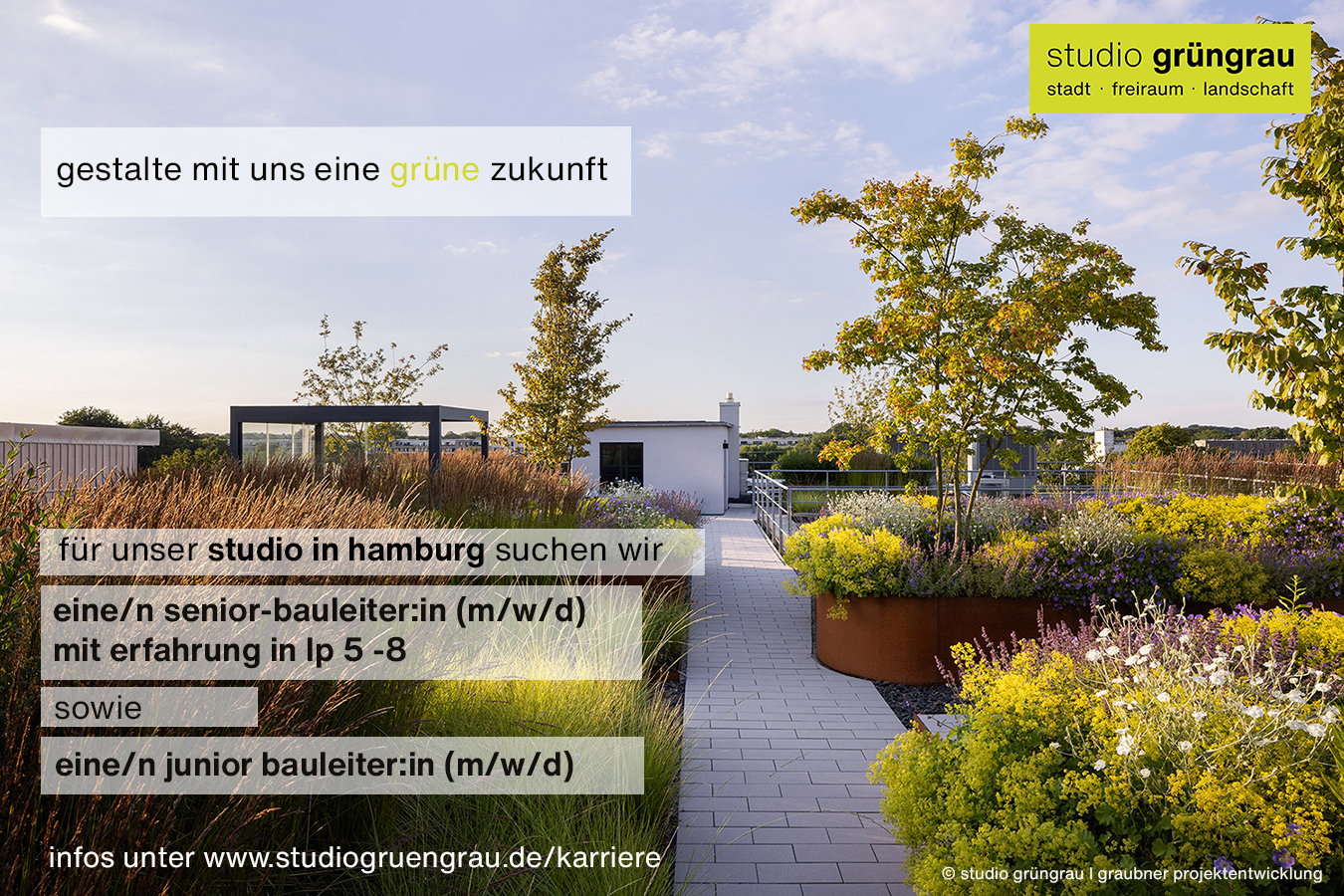 Stellenanzeige HH Bauleitung