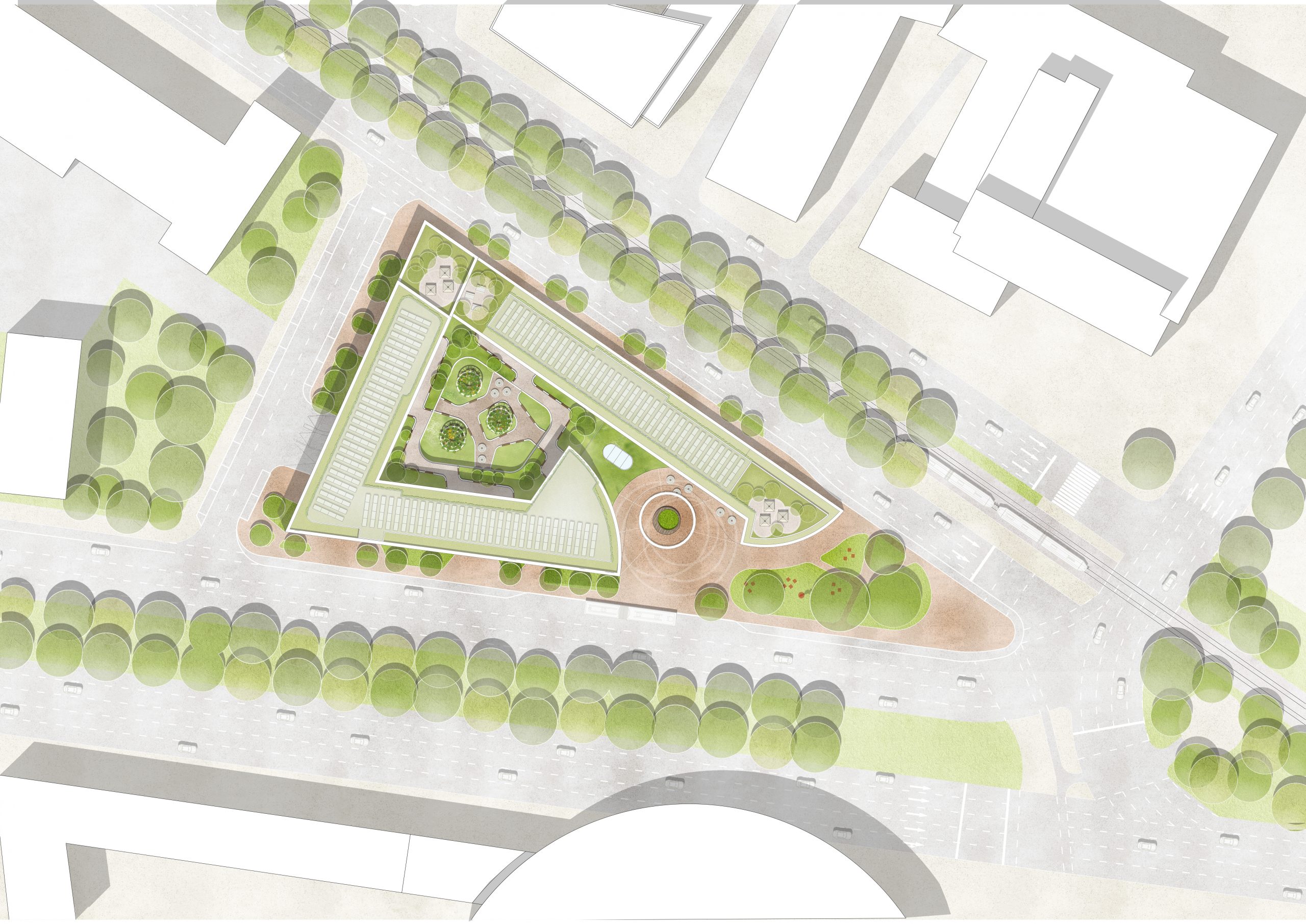 Lageplan Revitalisierung Hamberger Allee 1 Frankfurt