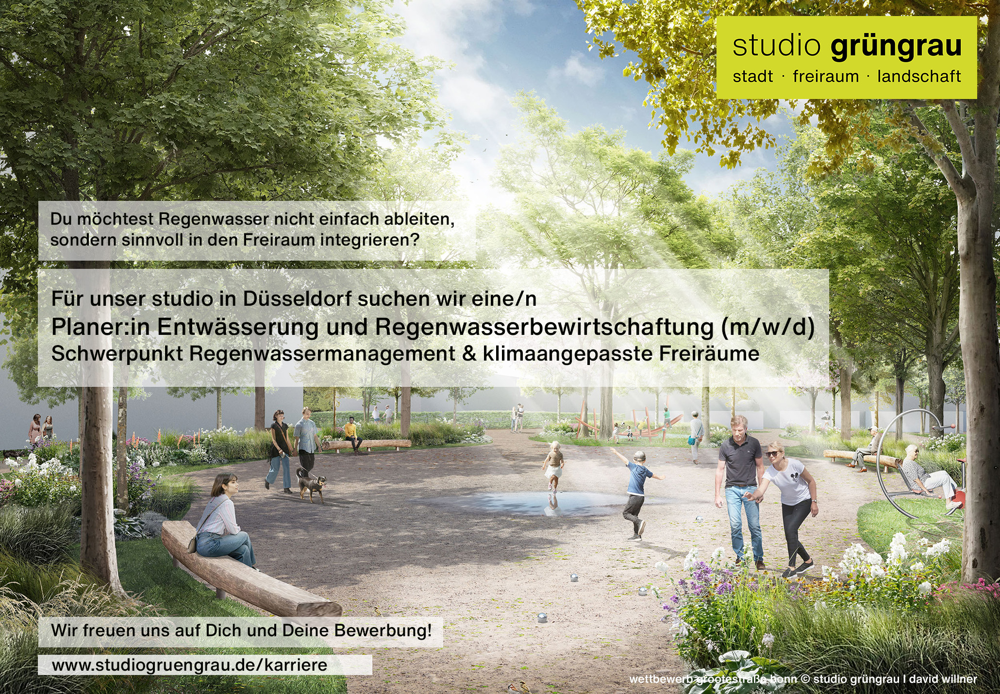 stellenanzeige entwässerungsplanung